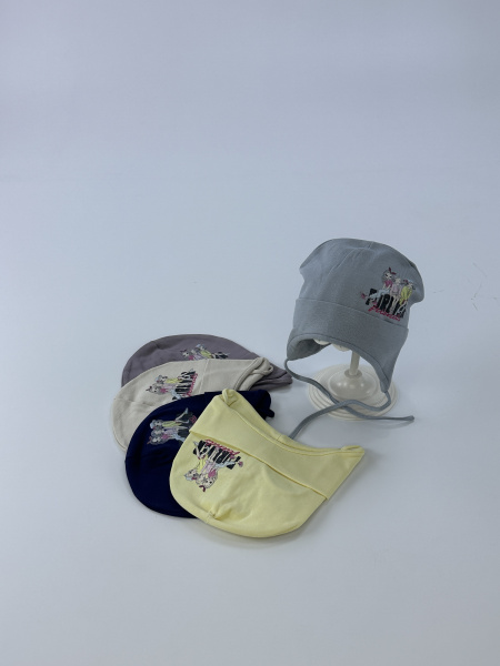 Шапка Тамара арт.100/6 дев. (микс)